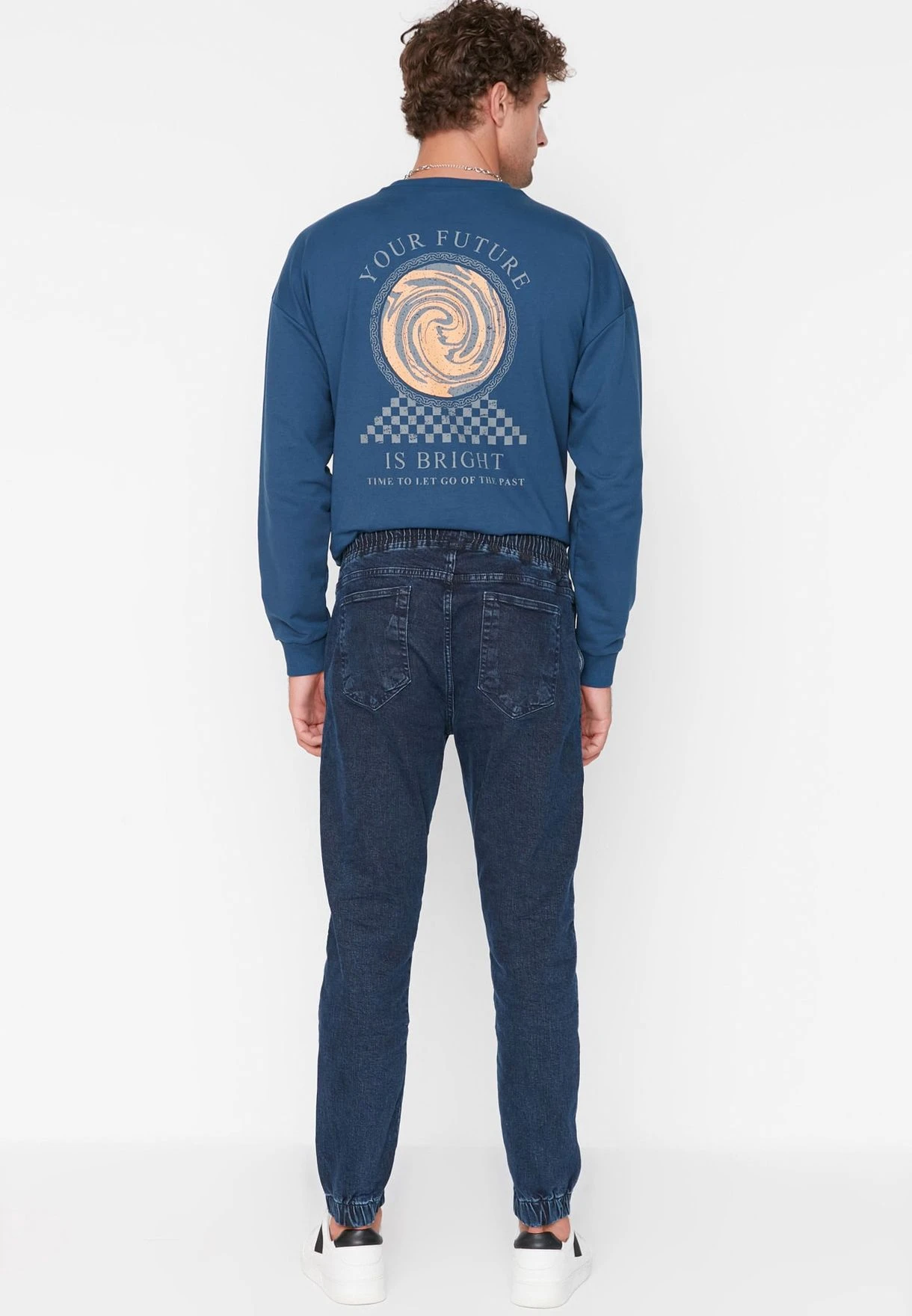 Trendyol Rinse Relaxed Jogg Jeans 8 Trendyol Rinse Relaxed Jogg Jeans - Image 6