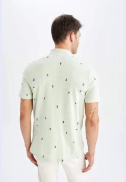 DeFacto Regular Fit Short Sleeve Polka Dot Print T-Shirt -Active Fashion Store 6 zoom desktop 255