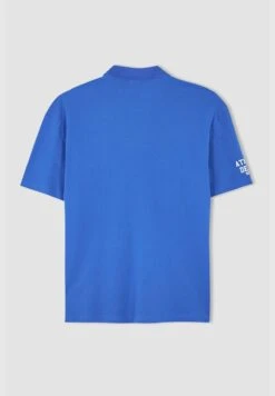 DeFacto Boxy Fit Shirt Collar Short Sleeve T-Shirt -Active Fashion Store 6 zoom desktop 257