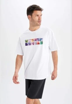 DeFacto Oversize Fit Short Sleeve Minimal Slogan Print T-Shirt 16 DeFacto Oversize Fit Short Sleeve Minimal Slogan Print T-Shirt -Active Fashion Store 6 zoom desktop 29