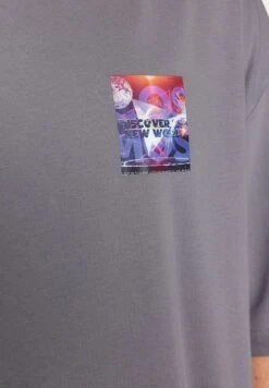 Trendyol Space Print Crew Neck T-Shirt -Active Fashion Store 6 zoom desktop 53