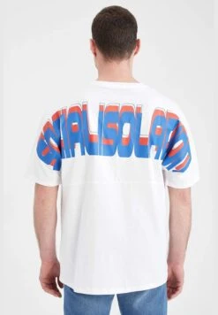 DeFacto Oversized Short Sleeve Back Print T-Shirt -Active Fashion Store 6 zoom desktop 58