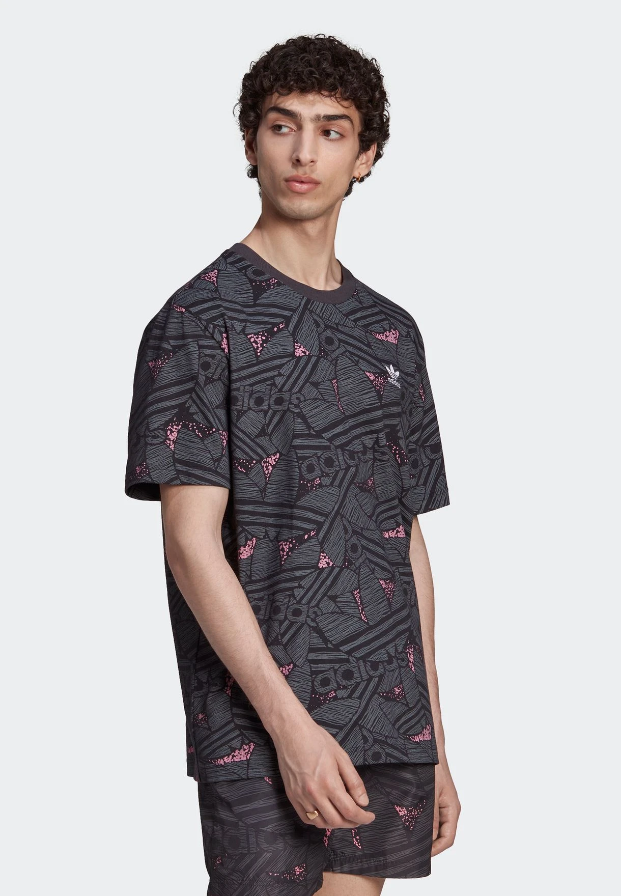 Adidas Originals Trefoil All Over Printed T-Shirt 8 Adidas Originals Trefoil All Over Printed T-Shirt - Image 6