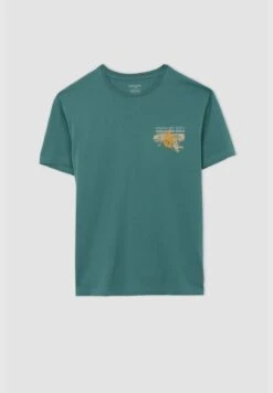 DeFacto Man Regular Fit Crew Neck Short Sleeve T-Shirt -Active Fashion Store 6 zoom desktop 7