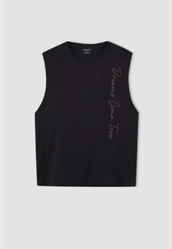 DeFacto Boxy Fit Vest Top With Print -Active Fashion Store 6 zoom desktop 74