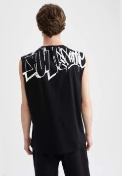 DeFacto Boxy Fit Sleeveless Printed Vest -Active Fashion Store 6 zoom desktop 77