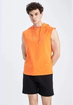DeFacto Comfort Fit Sleeveless Hooded Vest -Active Fashion Store 6 zoom desktop 86