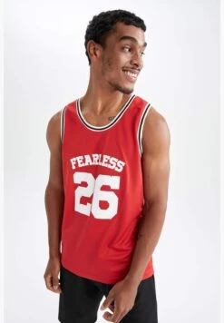 DeFacto Standard Fit Slogan Print Vest -Active Fashion Store 6 zoom desktop 95