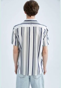 DeFacto Man Regular Fit Woven Short Sleeve Shirt -Active Fashion Store 7 zoom desktop 107