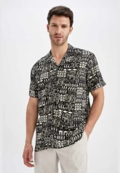 DeFacto Modern Fit Short Sleeve Mystic Print Shirt -Active Fashion Store 7 zoom desktop 114