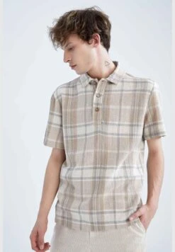 DeFacto Regular Fit Short Sleeve Check Print Shirt -Active Fashion Store 7 zoom desktop 126