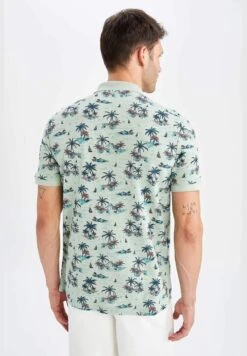 DeFacto Regular Fit Shot Sleeve Polka Dot Print T-Shirt -Active Fashion Store 7 zoom desktop 185