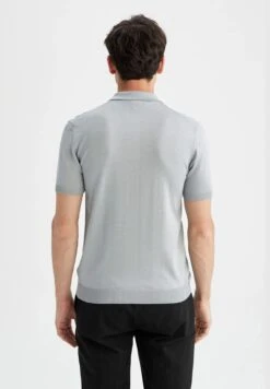DeFacto Man Slim Fit Polo Neck Short Sleeve Tricot Polo T-Shirt -Active Fashion Store 7 zoom desktop 191
