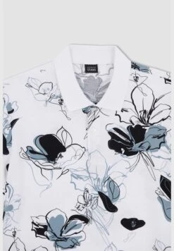 DeFacto Slim Fit Short Sleeve Leaf Print T-Shirt -Active Fashion Store 7 zoom desktop 192