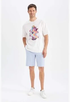 DeFacto Oversize Fit Colour Block Unicorn Print T-Shirt 17 DeFacto Oversize Fit Colour Block Unicorn Print T-Shirt -Active Fashion Store 7 zoom desktop 21