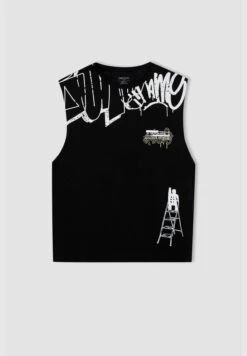 DeFacto Boxy Fit Sleeveless Printed Vest -Active Fashion Store 7 zoom desktop 57