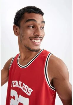 DeFacto Standard Fit Slogan Print Vest -Active Fashion Store 7 zoom desktop 74