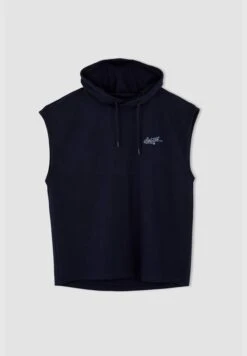 DeFacto Man Slim Fit Hooded Sleeveless Vest -Active Fashion Store 7 zoom desktop 81