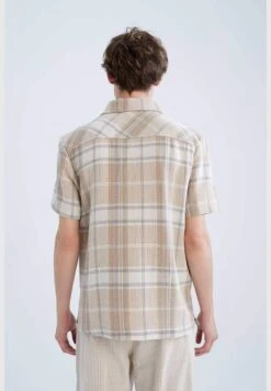 DeFacto Regular Fit Short Sleeve Check Print Shirt -Active Fashion Store 8 zoom desktop 109