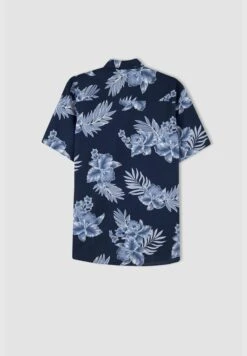 DeFacto Regular Fit Short Sleeve Floral Print Poplin Shirt -Active Fashion Store 8 zoom desktop 119