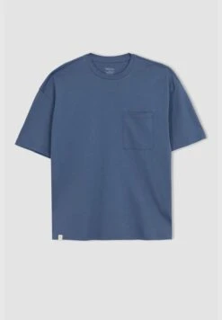 DeFacto Short-Sleeved Oversize Fit Crew Neck T-Shirt -Active Fashion Store 8 zoom desktop 14