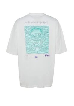 Trendyol Graphic Print Crew Neck T-Shirt 18 Trendyol Graphic Print Crew Neck T-Shirt -Active Fashion Store 8 zoom desktop 41