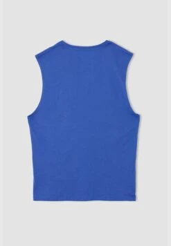 DeFacto Standard Fit Sleeveless Slogan Print Vest -Active Fashion Store 8 zoom desktop 54