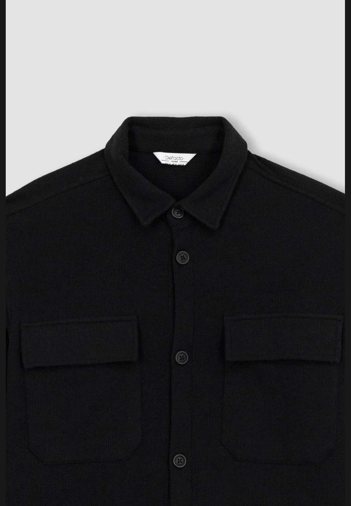 DeFacto Man Woven Long Sleeve Shirt 10 DeFacto Man Woven Long Sleeve Shirt - Image 8