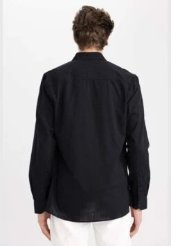 DeFacto Slim Fit Basic Long Sleeve Cotton Shirt -Active Fashion Store 8 zoom desktop 97