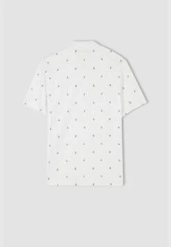 DeFacto Relax Fit Short Sleeve Polka Dot Print T-Shirt -Active Fashion Store 9 zoom desktop 114