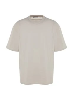 Trendyol Graphic Printed Oversized Crew Neck T-Shirt -Active Fashion Store 9 zoom desktop 3