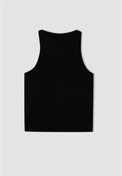 DeFacto Slim Fit Sleeveless Slogan Print Vest -Active Fashion Store 9 zoom desktop 33