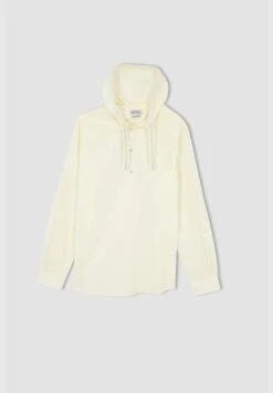 DeFacto Regular Fit Half Sleeves Hooded Shirt -Active Fashion Store 9 zoom desktop 81