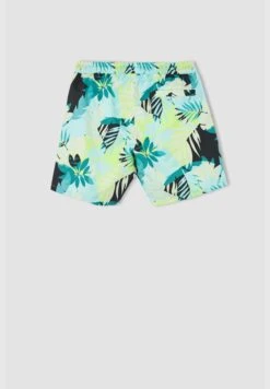 DeFacto Regular Fit Tie Waist Palm Print Swimming Short -Active Fashion Store 9 zoom desktop 85