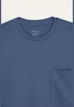 DeFacto Short-Sleeved Oversize Fit Crew Neck T-Shirt -Active Fashion Store 9 zoom desktop 9